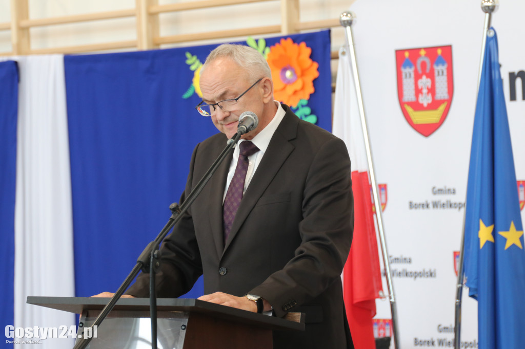 Uroczystość zakończenia termomodernizacji SP w Borku Wlkp.