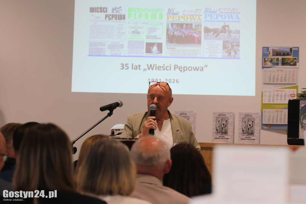 35-lecie Wieści Pępowa w biboiotece