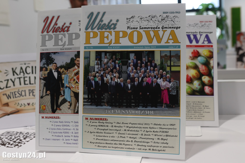 35-lecie Wieści Pępowa w biboiotece