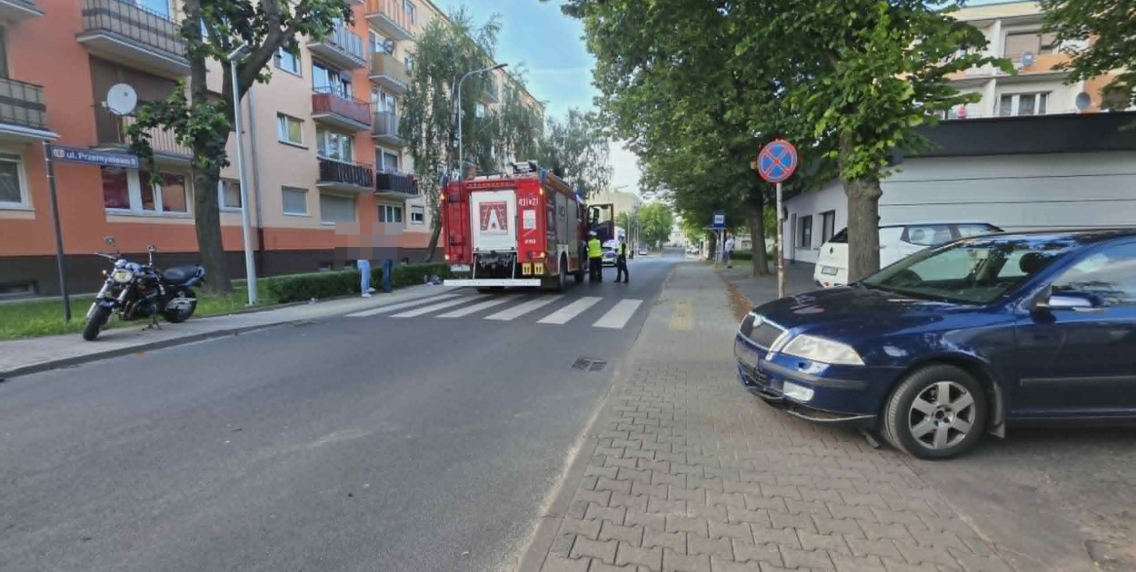 Wypadek na os. Tysiąclecia w Gostyniu