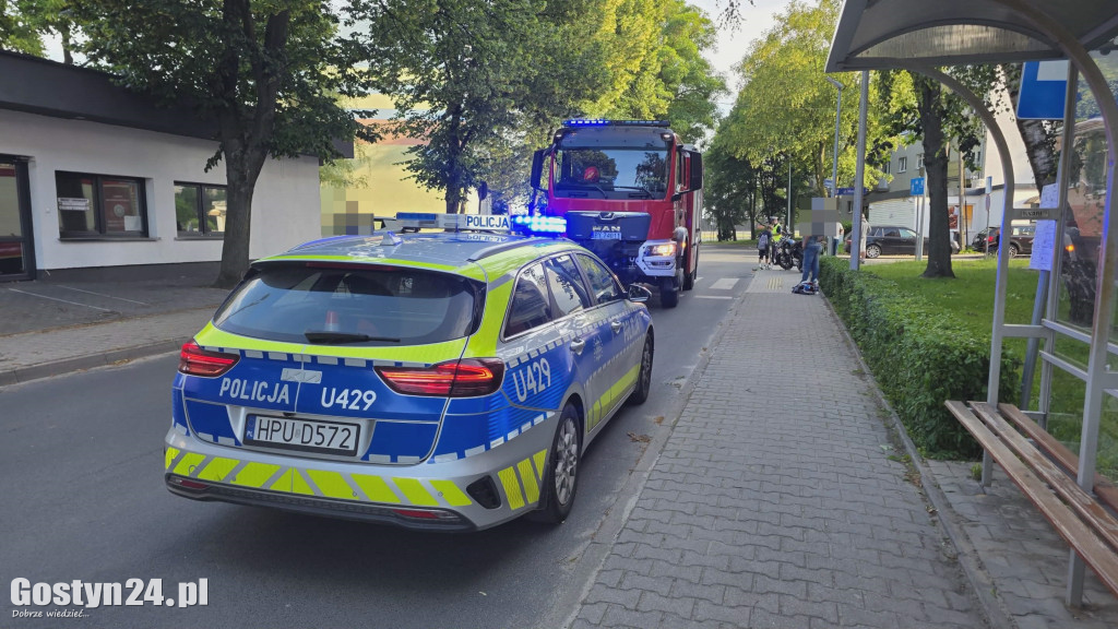 Wypadek na os. Tysiąclecia w Gostyniu