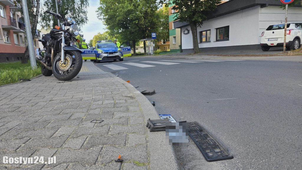 Wypadek na os. Tysiąclecia w Gostyniu