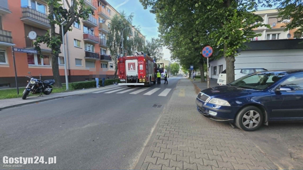 Wypadek na os. Tysiąclecia w Gostyniu