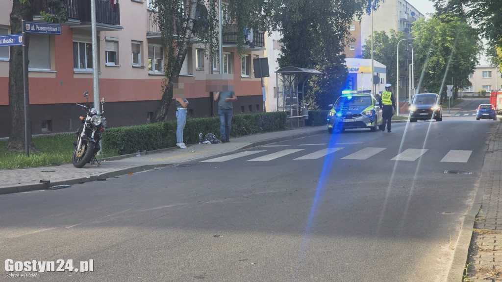Wypadek na os. Tysiąclecia w Gostyniu