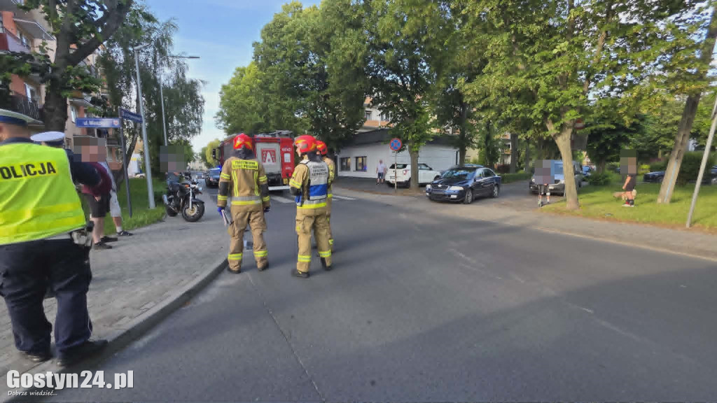 Wypadek na os. Tysiąclecia w Gostyniu