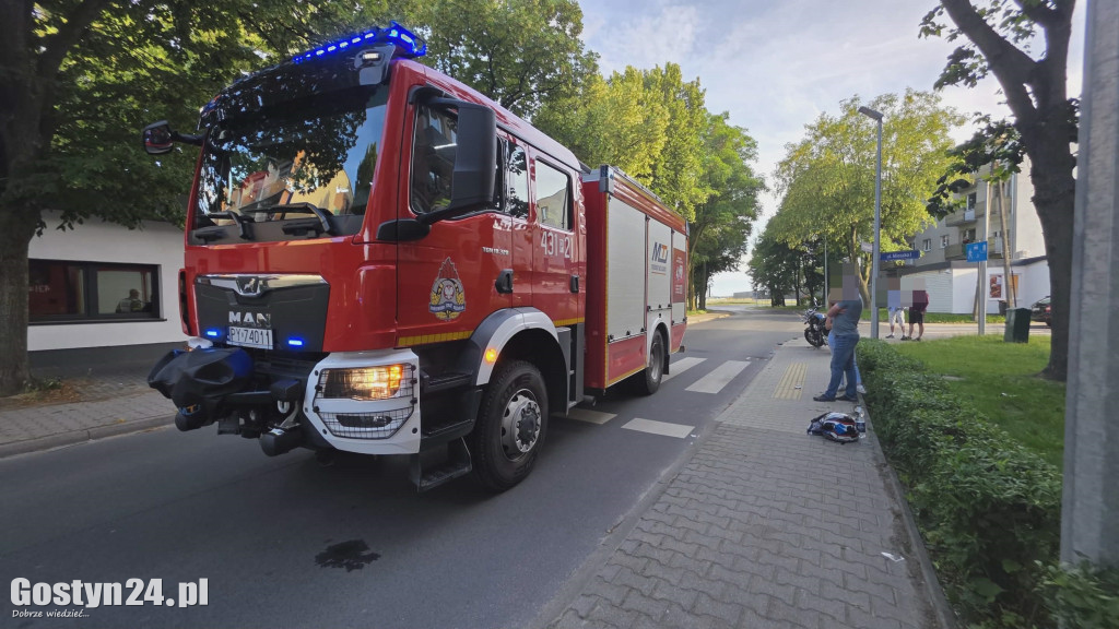 Wypadek na os. Tysiąclecia w Gostyniu