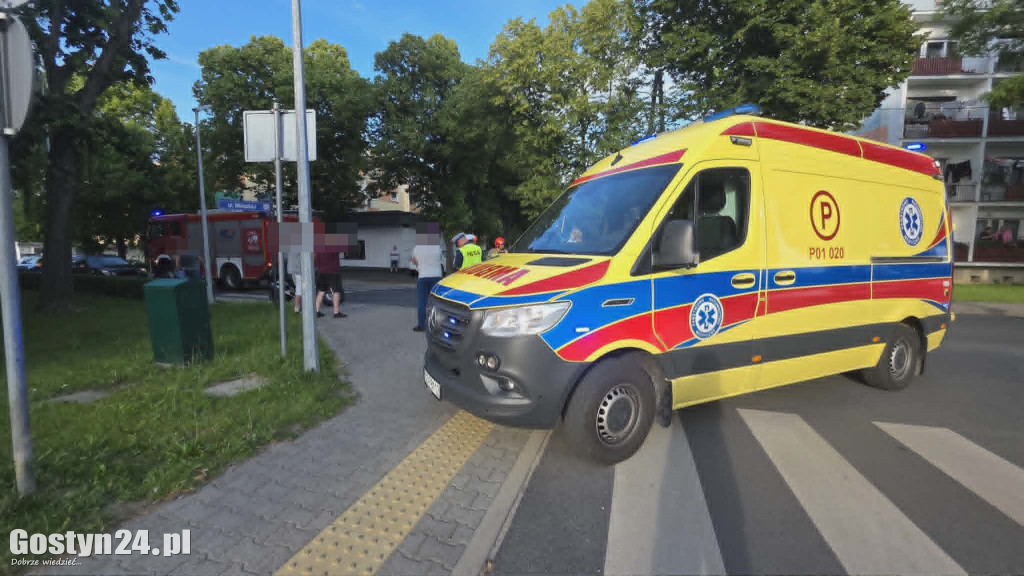 Wypadek na os. Tysiąclecia w Gostyniu