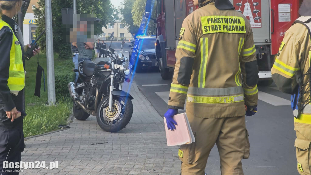 Wypadek na os. Tysiąclecia w Gostyniu
