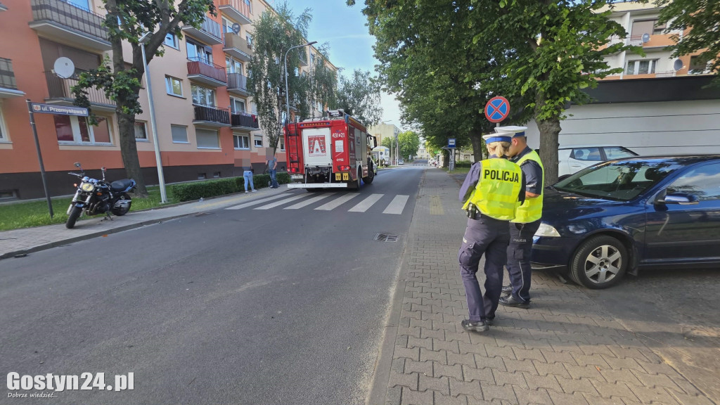 Wypadek na os. Tysiąclecia w Gostyniu