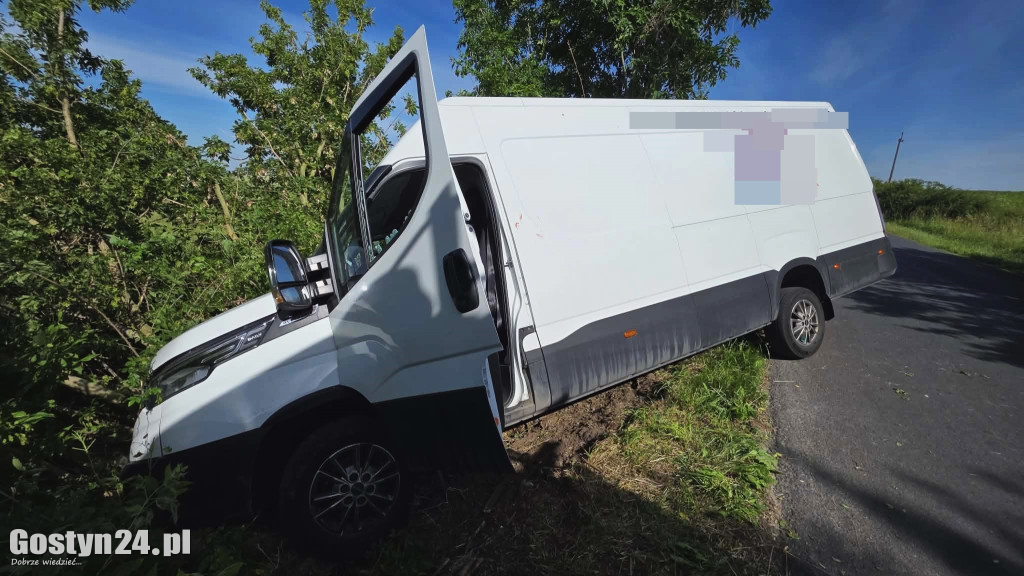 Zdarzenie drogowe na trasie Krajewice-Domachowo