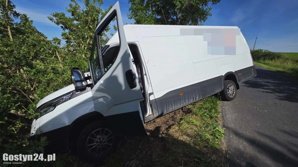 Zdarzenie drogowe na trasie Krajewice-Domachowo