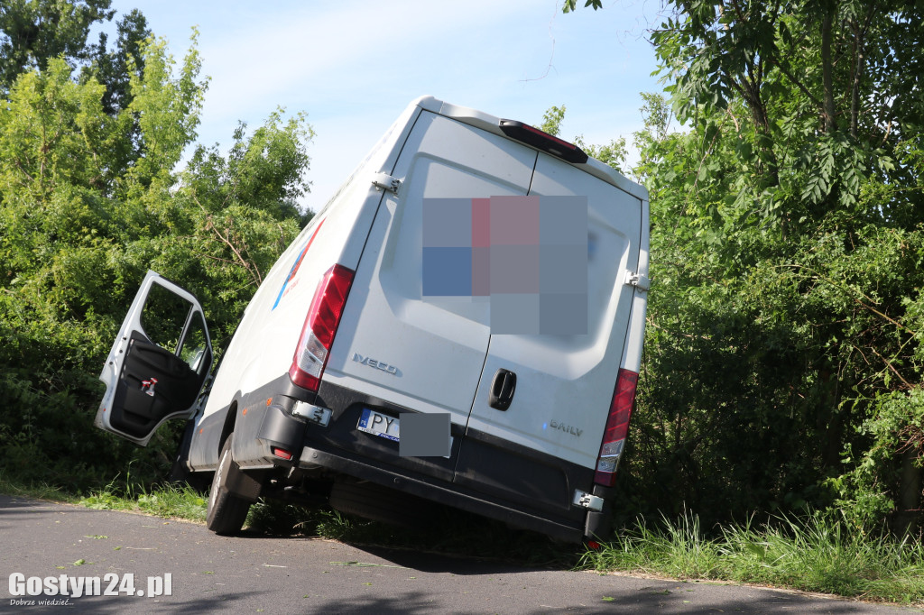 Zdarzenie drogowe na trasie Krajewice-Domachowo