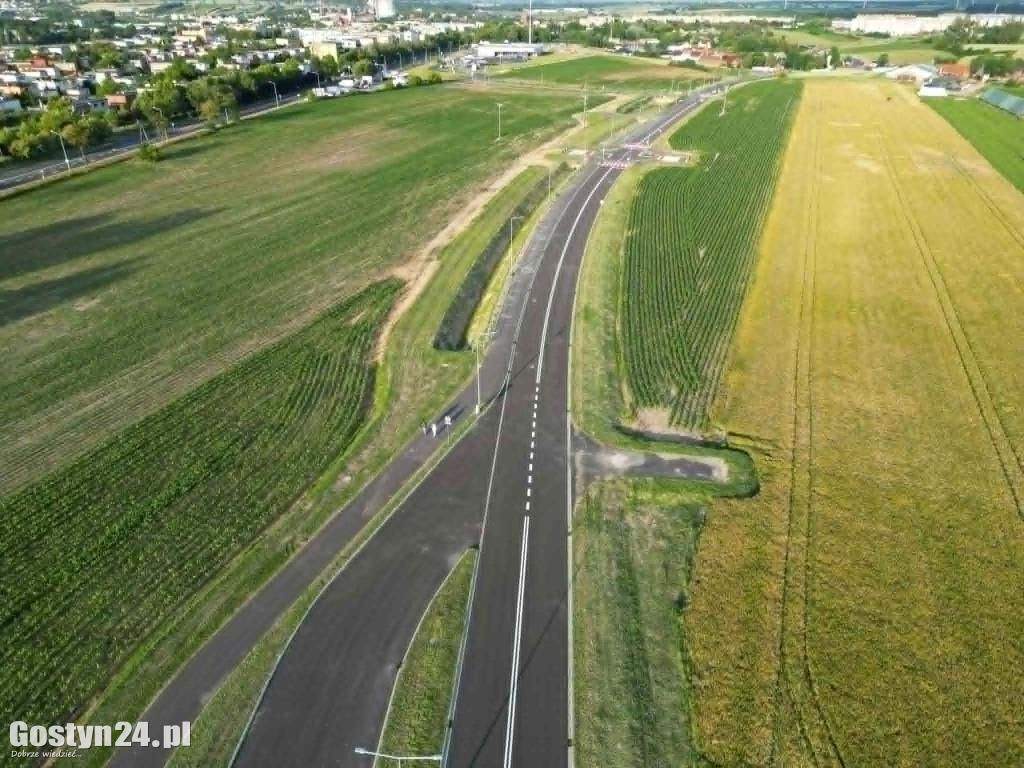 Nowy łącznik od ronda Zeidlera w kierunku al. Niepodległości w Gostyniu