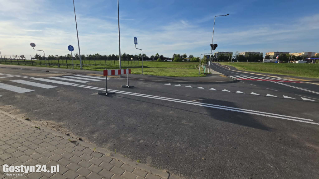 Nowy łącznik od ronda Zeidlera w kierunku al. Niepodległości w Gostyniu