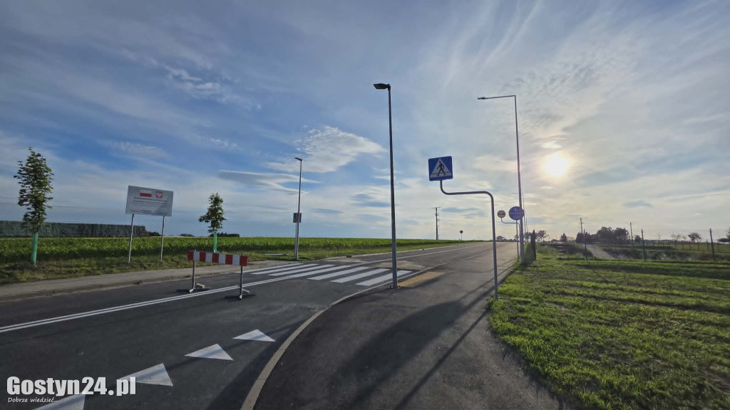 Nowy łącznik od ronda Zeidlera w kierunku al. Niepodległości w Gostyniu