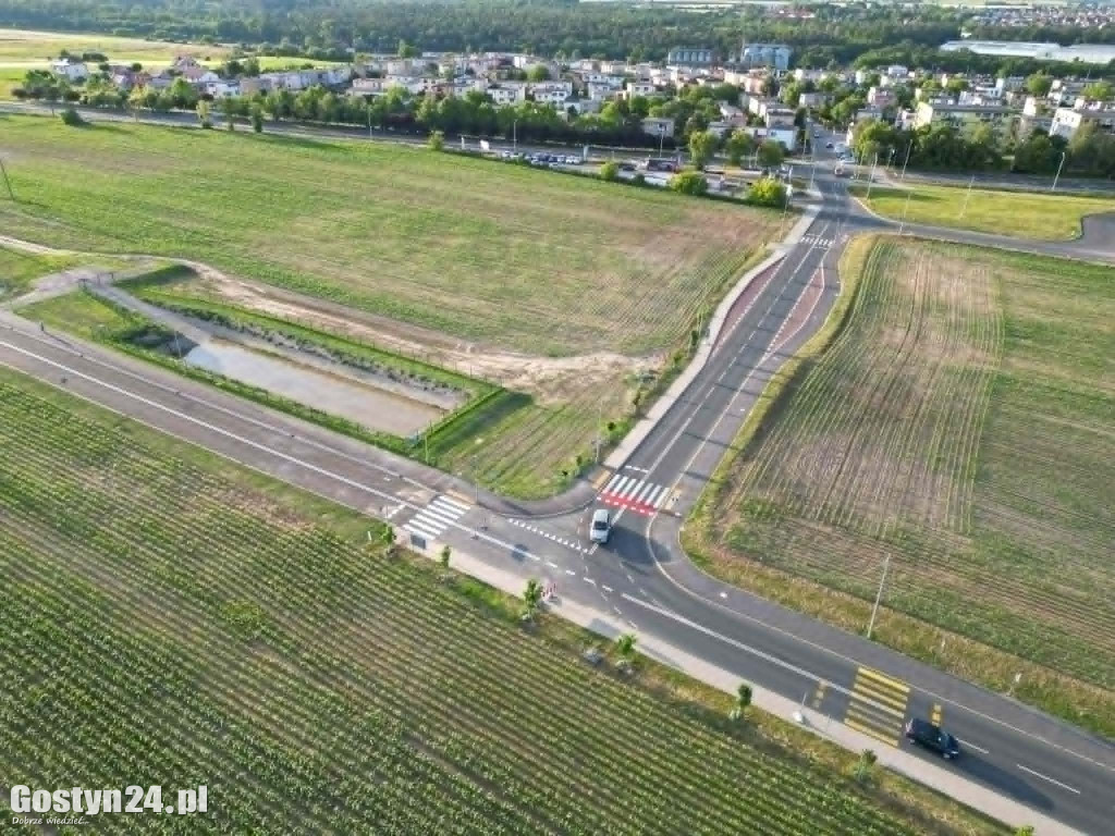 Nowy łącznik od ronda Zeidlera w kierunku al. Niepodległości w Gostyniu