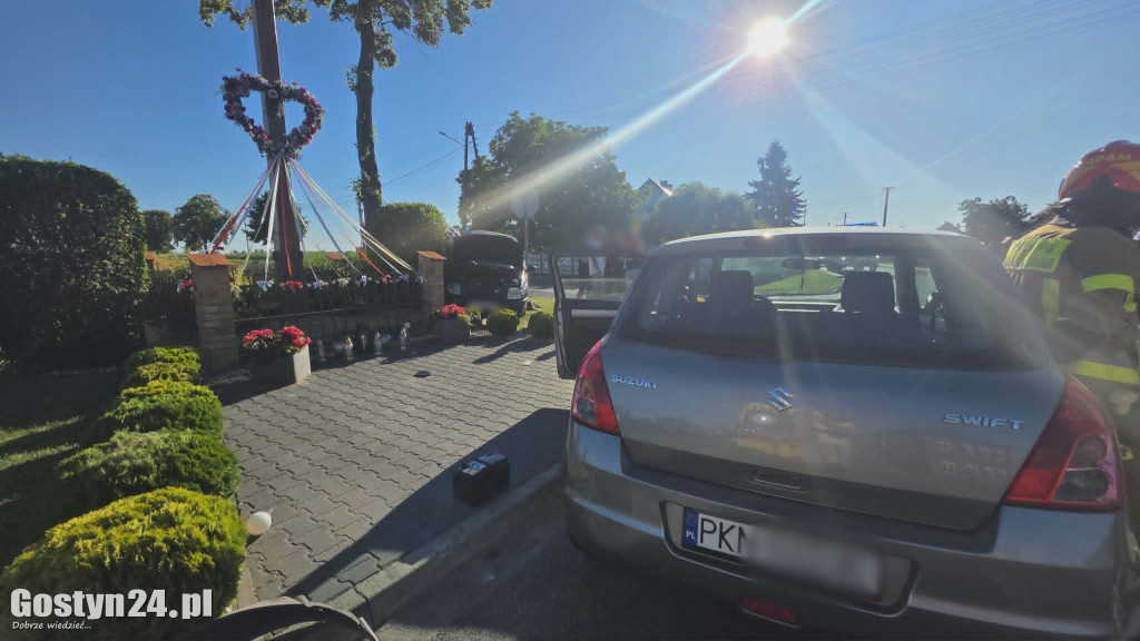 Wypadek na skrzyżowaniu w Bułakowie