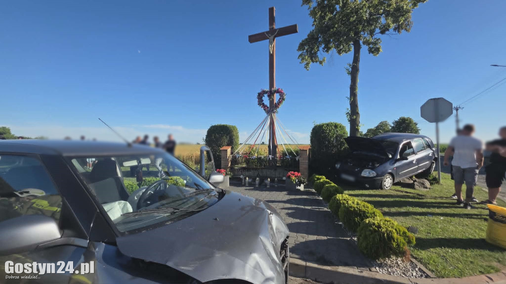 Wypadek na skrzyżowaniu w Bułakowie