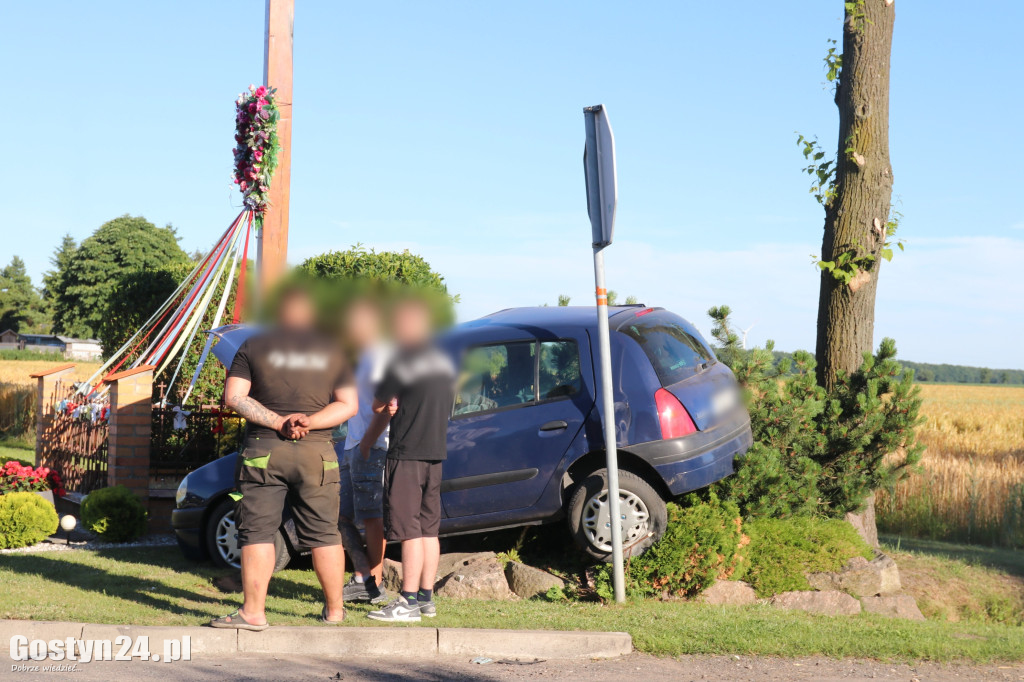 Wypadek na skrzyżowaniu w Bułakowie