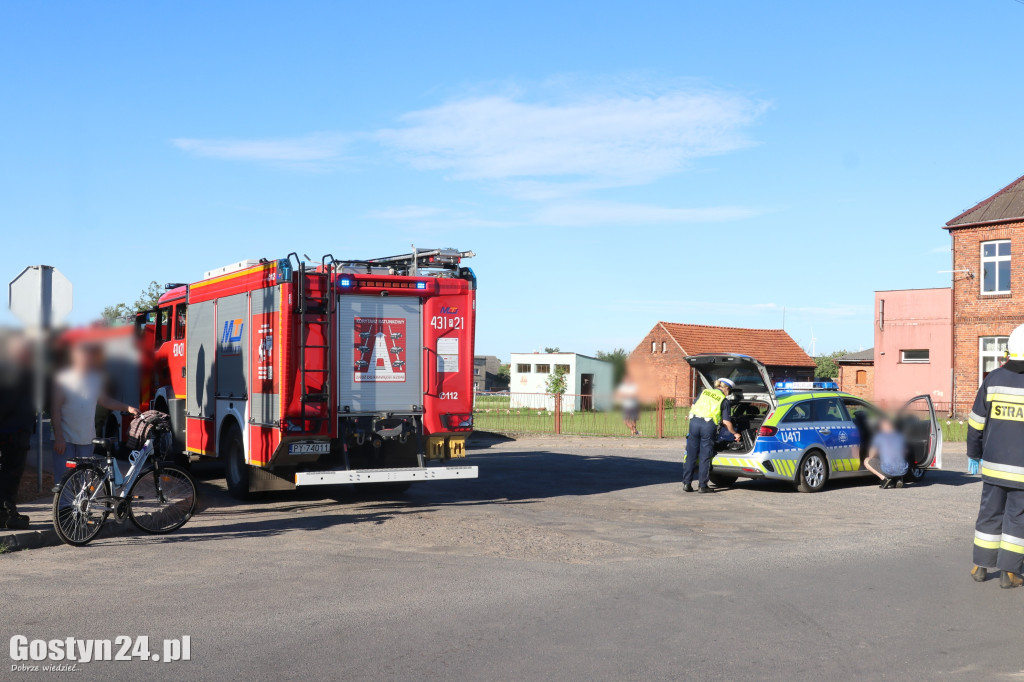 Wypadek na skrzyżowaniu w Bułakowie