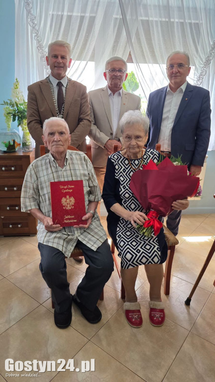 Państwo Zofia i Jan Szafrankowie z gminy Pępowo świętowali 70. rocznicę ślubu