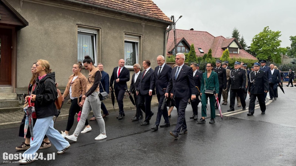 Mundurowi spotkali się w Borku.