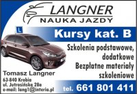 Logo firmy Nauka Jazdy Tomasz Langner