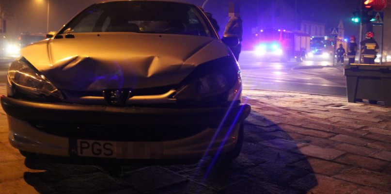 Zignorował czerwone światło