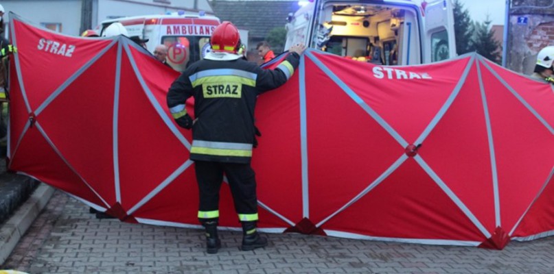 Groźny wypadek w Poniecu