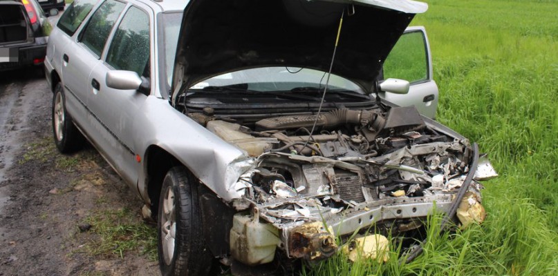 Kobietę zabrano do szpitala