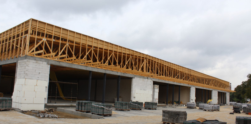 Praca idzie pełną parą. Za dwa miesiące galeria ma być gotowa