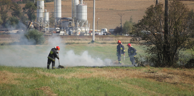 To kolejny pożar w tym miejscu. Strażacy nie wykluczają podpalenia