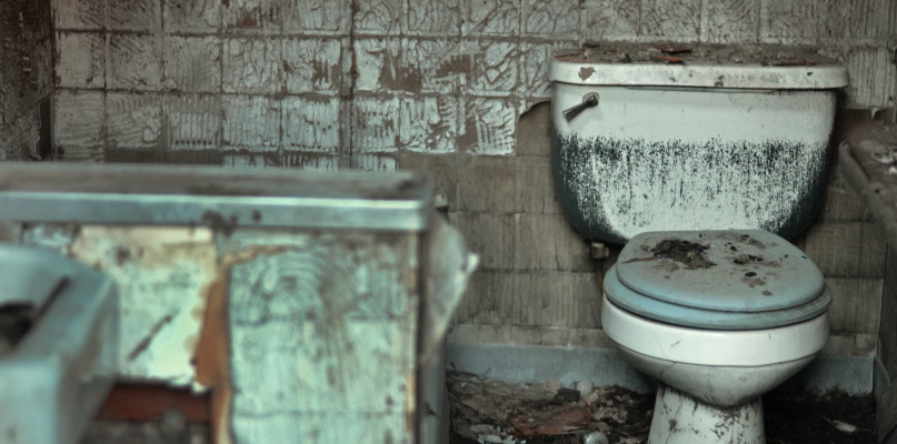 Łazienka poszła z dymem. W tym czasie nikogo nie było w mieszkaniu