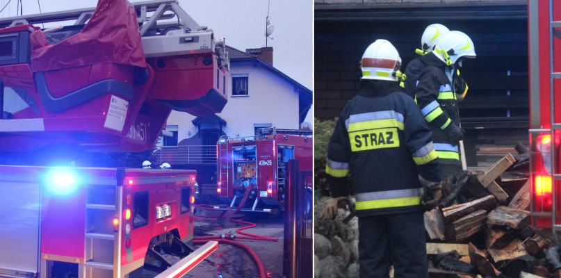 Pożar wybuchł z samego rana... Mieszkańcy w porę opuścili budynek