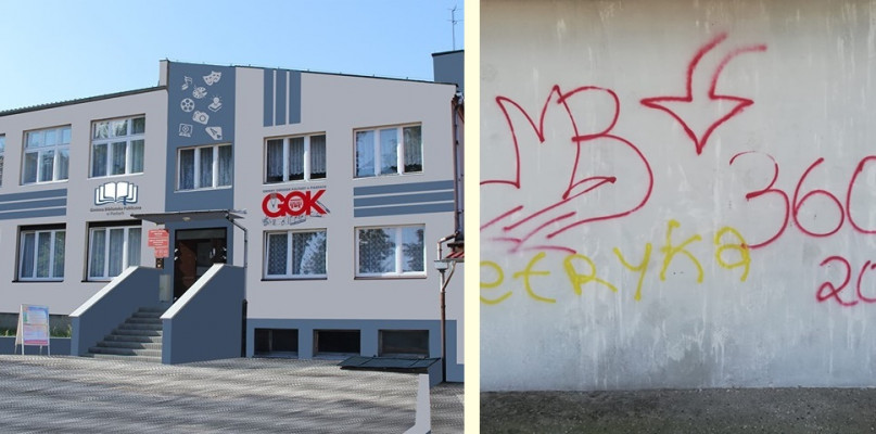 Dyrektor miał sen... Koszmarne graffiti obudziło jego wyobraźnię