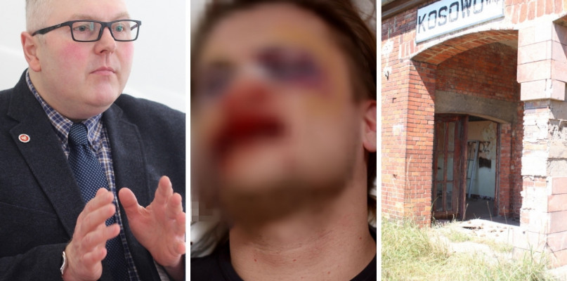 Uprowadzili go, pobili i rozebrali do naga. Zakrwawiony zdołał dotrzeć do Goli...