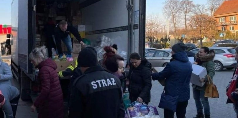 Całe Pępowo wspiera Ukrainę! Pomagają Holendrzy z partnerskiego Dodewaard...