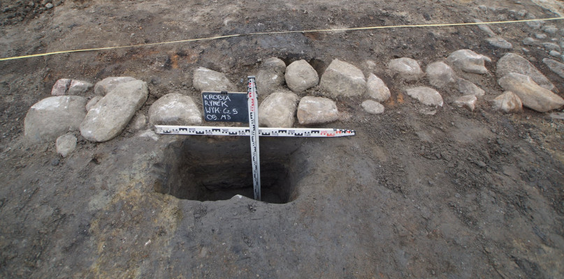 Prace na rynku w Krobi mogą być przez to wstrzymane?  Światło dzienne ujrzały...