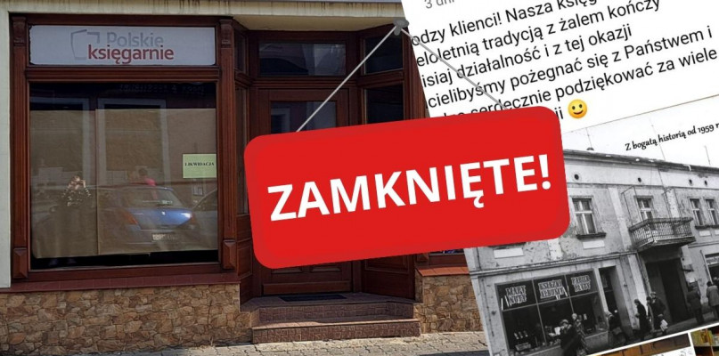 Foto: Gostyn24/Canva/Facebook: Księgarnia Szkolna Na Kolejowej/Fotomontaż