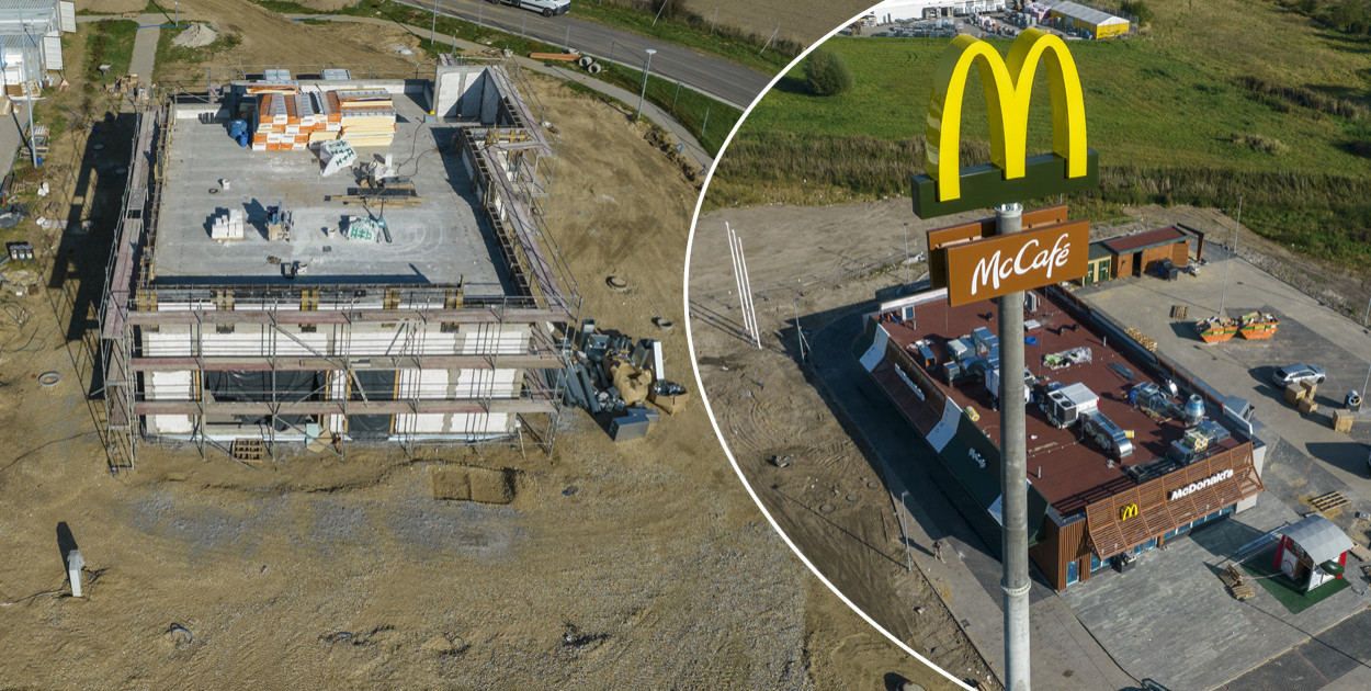 Coś dla miłośników szybkiego jedzenia. Jedna restauracja bliska otwarciu, druga...