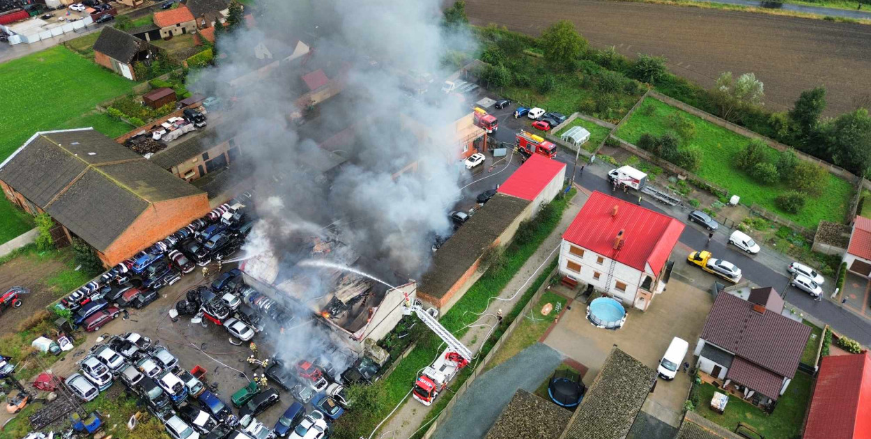 Nowe fakty w sprawie pożaru. Policja wszczęła śledztwo. Mamy nagrania...