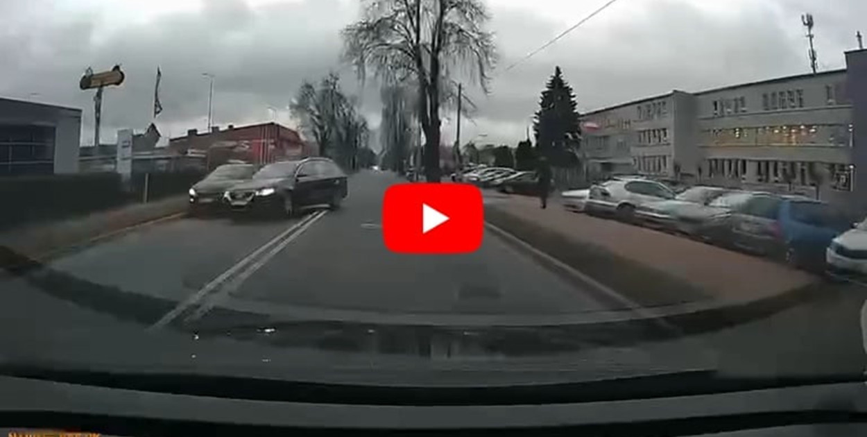 Skandaliczne zachowanie! Jakby nic się nie stało. Nawet się nie zatrzymała...