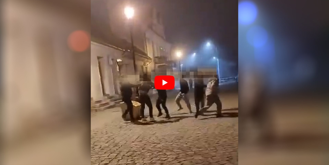 Brutalny atak na gostyńskim rynku! Rodzinna impreza zamieniła się...