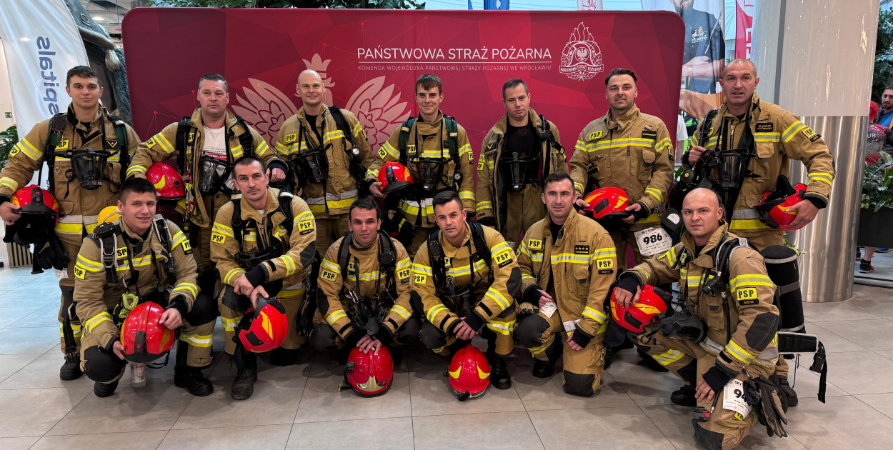 Foto: KP PSP Gostyń/ obsługa SkyTowerRun