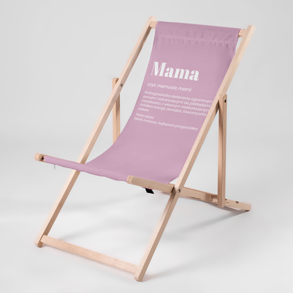 	Personalizowany leżak dla mamy DEFINICJA