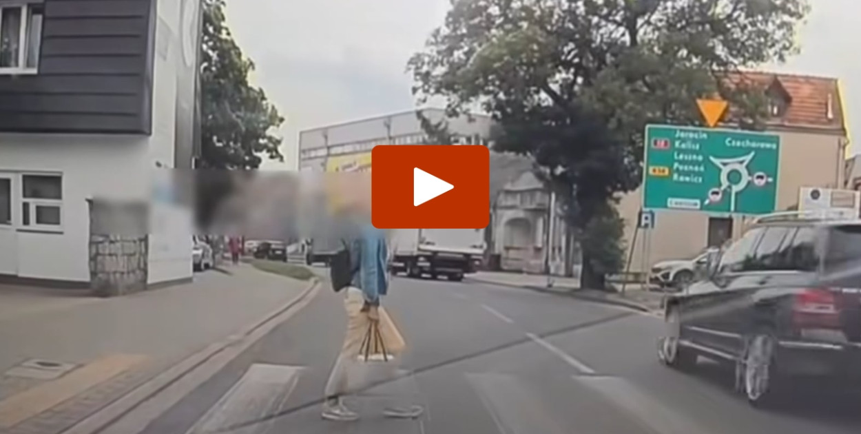 Foto: Screen Nagranie KPP Gostyń