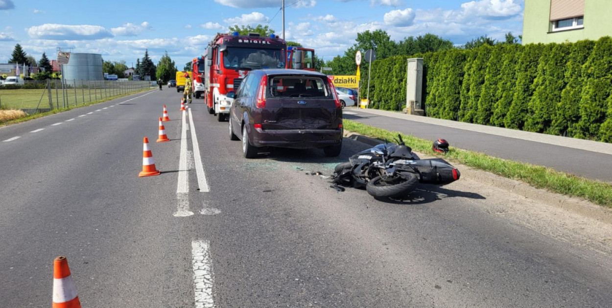 Foto: PSP Kościan