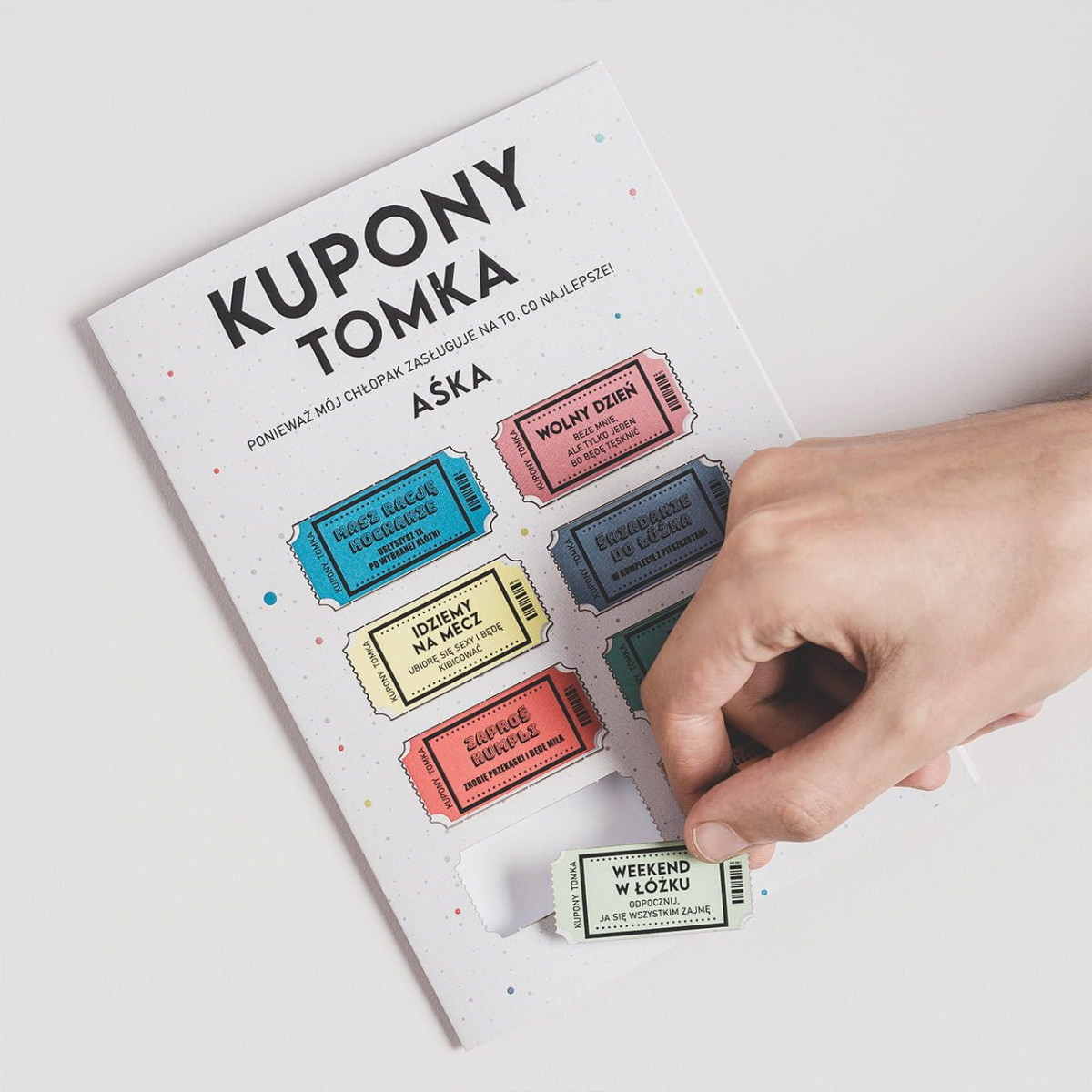 Kartka dla chłopaka KUPONY NA DZIEŃ CHŁOPAKA | https://www.crazyshop.pl/prod_65217_kartka-dla-chlopaka-kupony-na-dzien-chlopaka