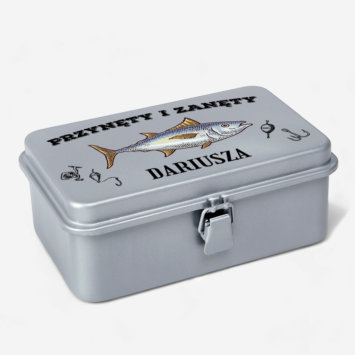 Personalizowana skrzynka na PRZYNĘTY I ZANĘTY prezent dla wędkarza | https://www.crazyshop.pl/prod_81780_personalizowana-skrzynka-na-przynety-i-zanety-prezent-dla-we