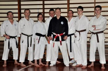 Noworoczny trening karateków z TKKF Tecza-9336